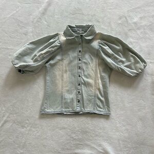 Vestique Light Blue Denim Shirt